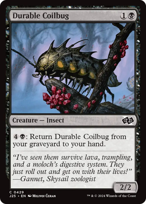 Durable Coilbug [Foundations Jumpstart] - MTG Single