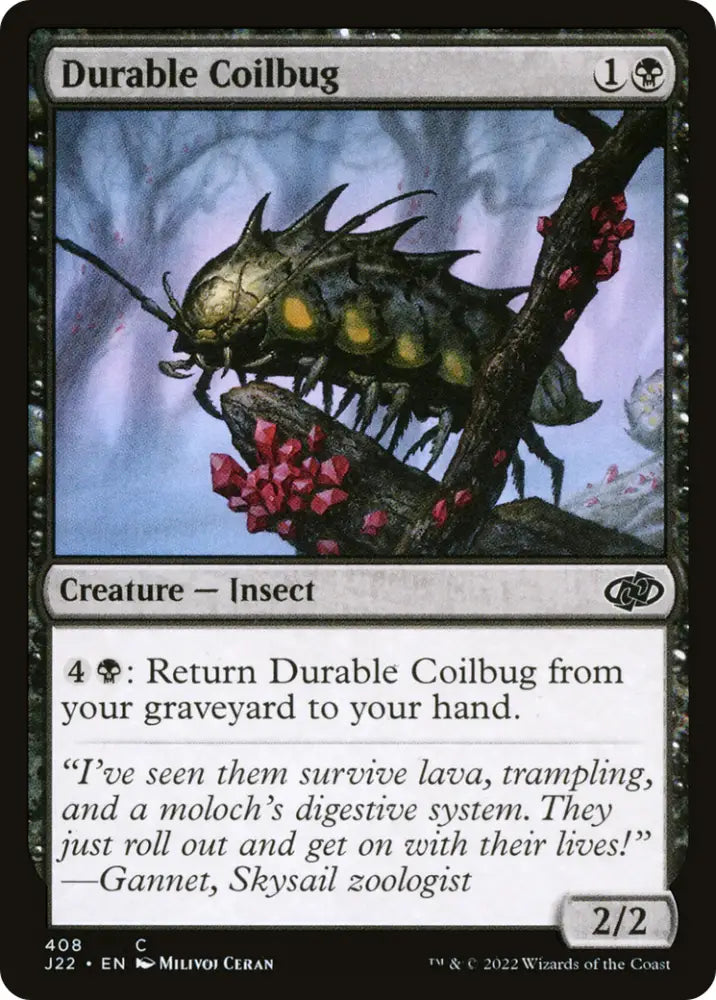 Durable Coilbug [Jumpstart 2022] - MTG Single
