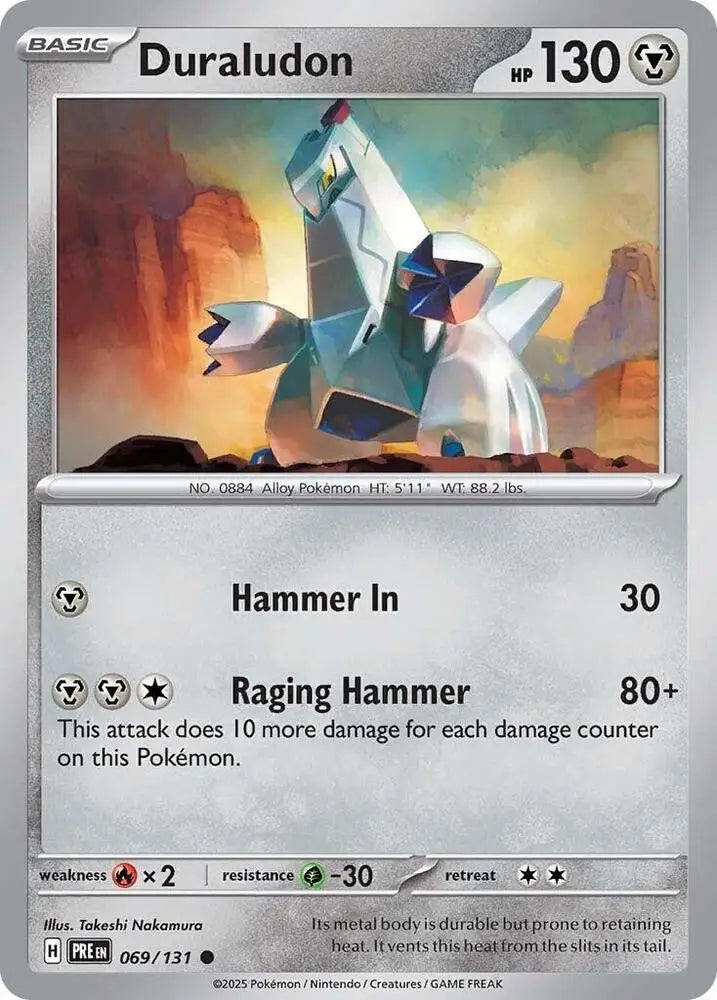 Duraludon (069/131) [Scarlet & Violet: Prismatic Evolutions] - Pokemon Single