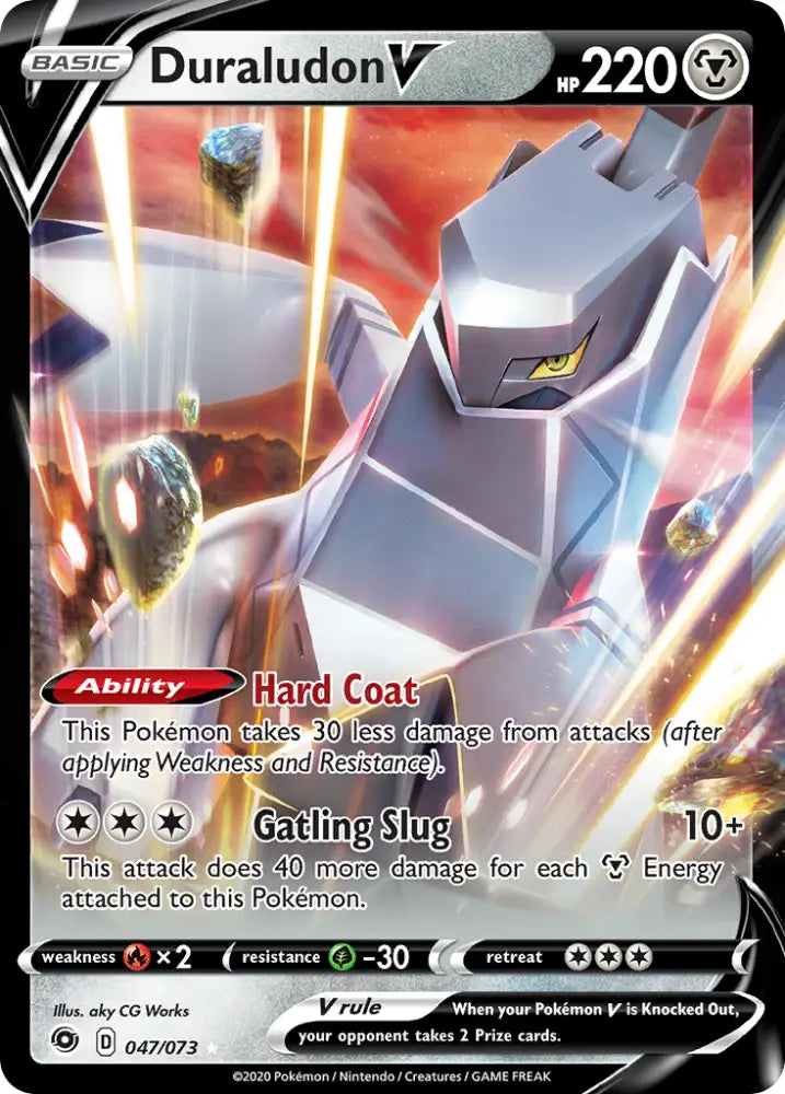 Duraludon V (047/073) [Sword & Shield: Champion’s Path] - Pokemon Single