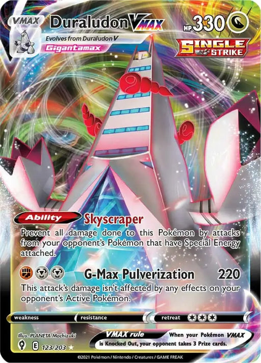 Duraludon VMAX (123/203) [Sword & Shield: Evolving Skies] - Pokemon Single
