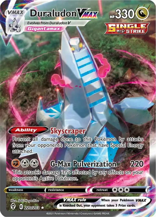 Duraludon VMAX (220/203) [Sword & Shield: Evolving Skies] - Pokemon Single