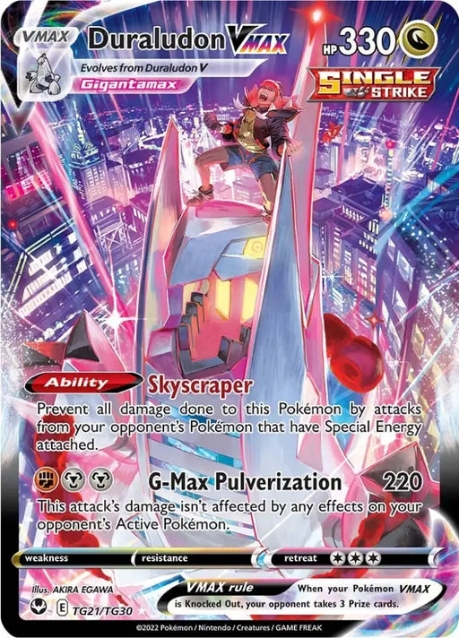 Duraludon VMAX (TG21/TG30) [Sword & Shield: Silver Tempest] - Pokemon Single
