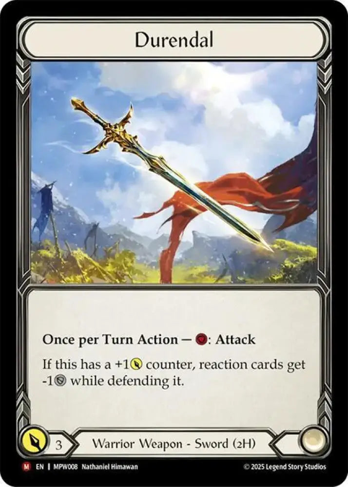 Durendal (MPW008) [Mastery Pack Warrior]