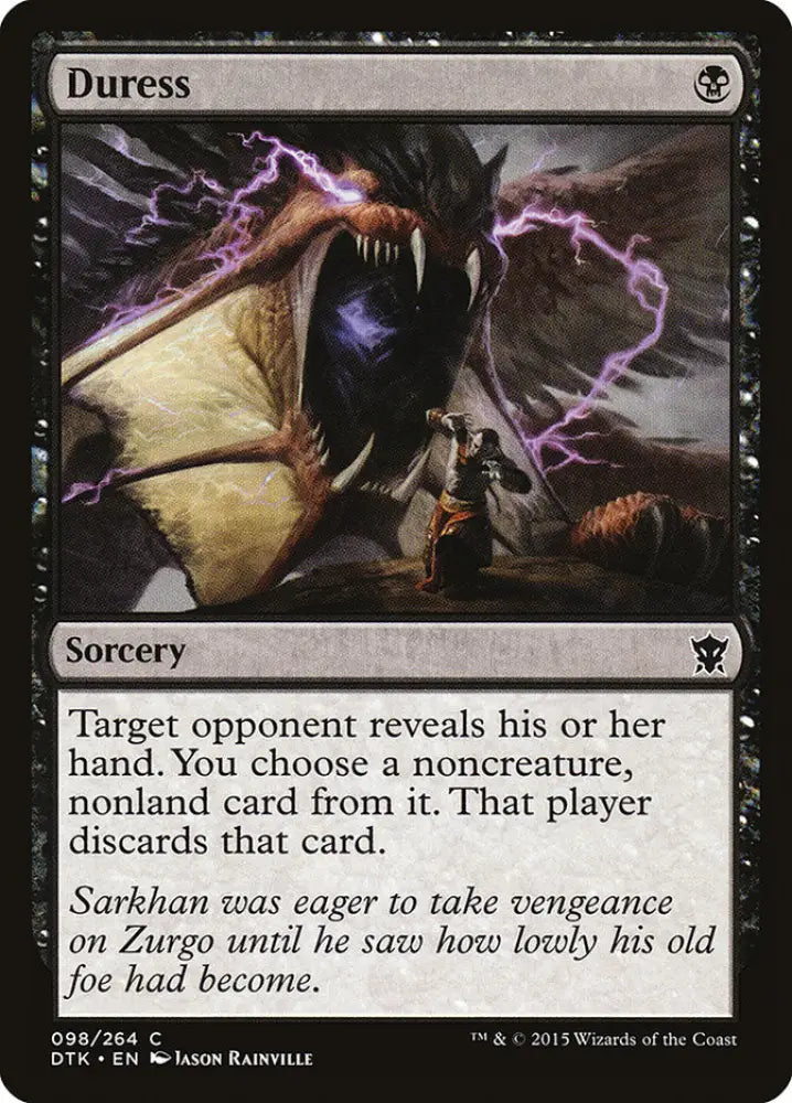 Duress [Dragons of Tarkir] - MTG Single