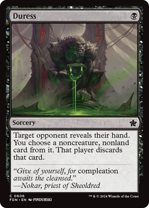 Duress [Foundations] - MTG Single