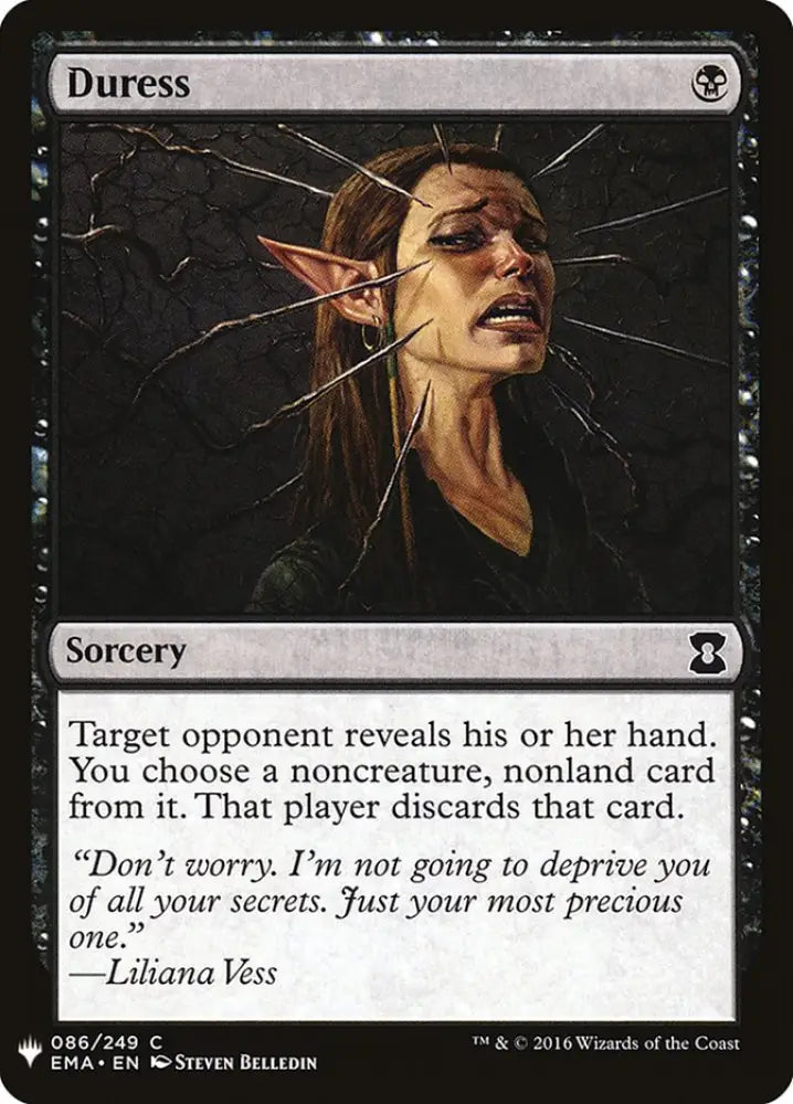 Duress [Mystery Booster] - MTG Single