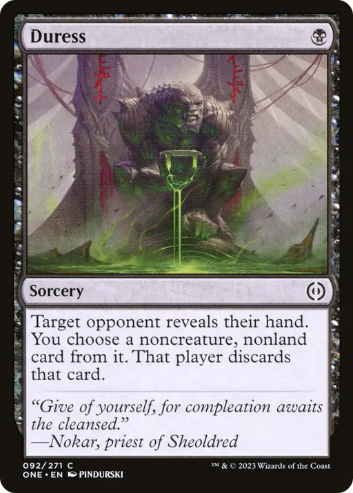 Duress [Phyrexia: All Will Be One] - MTG Single
