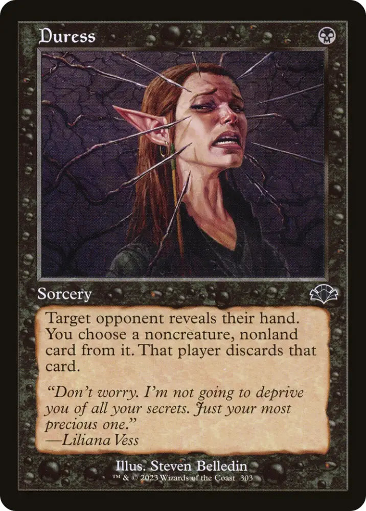 Duress (Retro) [Dominaria Remastered] - MTG Single