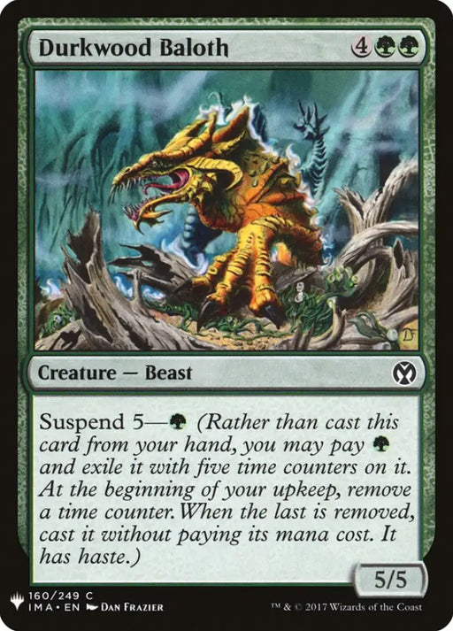 Durkwood Baloth [Mystery Booster] - MTG Single
