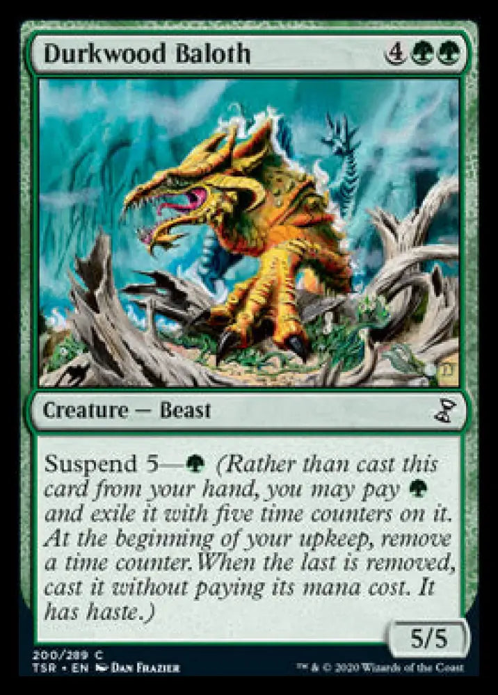 Durkwood Baloth [Time Spiral Remastered] - MTG Single