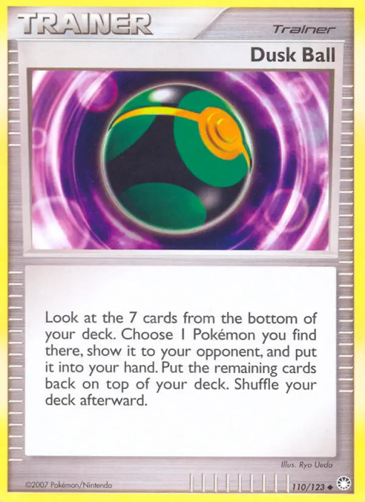 Dusk Ball (110/123) [Diamond & Pearl: Mysterious Treasures] - Pokemon Single