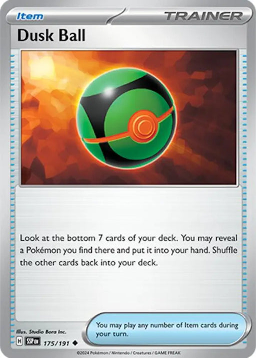 Dusk Ball (175/191) [Scarlet & Violet: Surging Sparks] - Pokemon Single