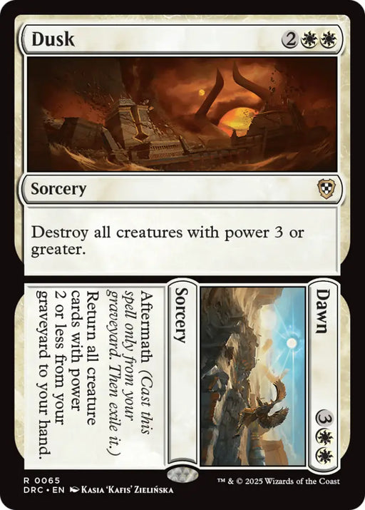 Dusk // Dawn [Aetherdrift Commander] - MTG Single