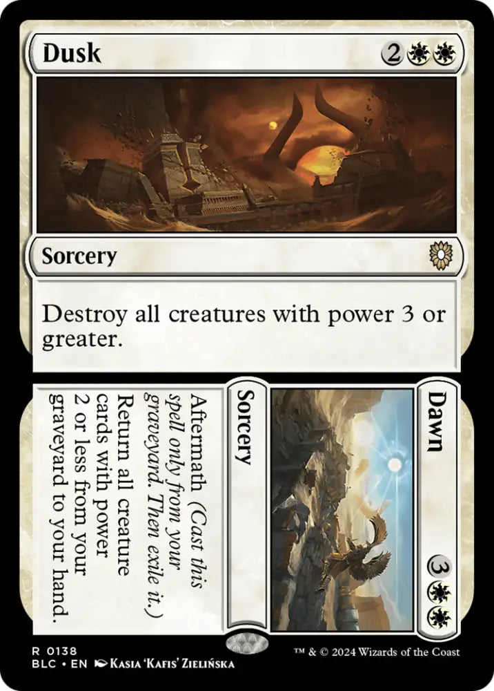 Dusk // Dawn [Bloomburrow Commander] - MTG Single