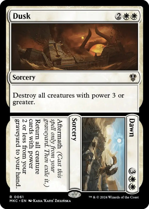 Dusk // Dawn [Murders at Karlov Manor Commander] - MTG Single
