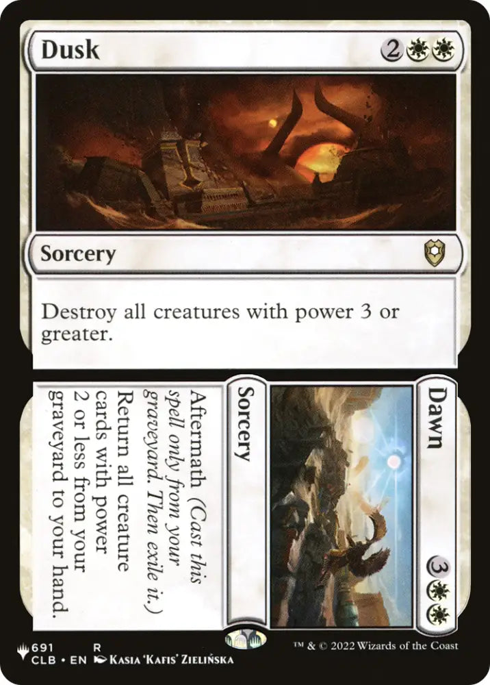 Dusk // Dawn [The List] - MTG Single