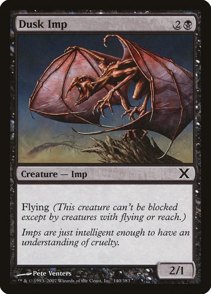 Dusk Imp [Tenth Edition] - MTG Single