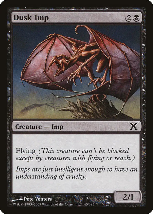 Dusk Imp [Tenth Edition] - MTG Single