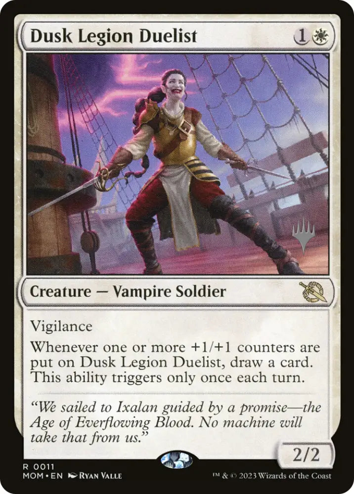 Dusk Legion Duelist (Promo Pack) [March of the Machine Promos] - MTG Single