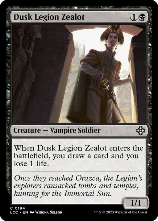 Dusk Legion Zealot [The Lost Caverns of Ixalan Commander] - MTG Single