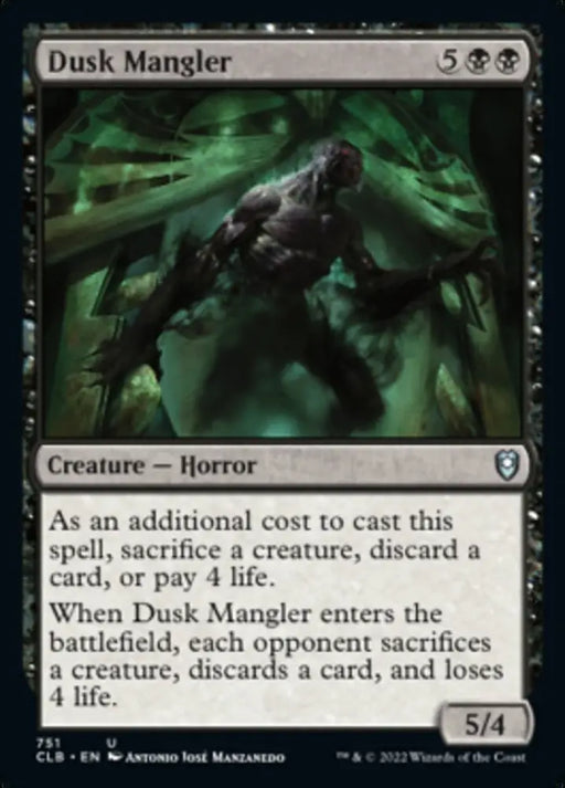 Dusk Mangler [Commander Legends: Battle for Baldur’s Gate] - MTG Single