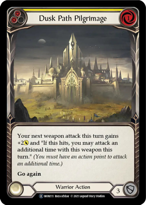 Dusk Path Pilgrimage (Yellow) [Monarch Unlimited] Unlimited Normal - Flesh And Blood Single
