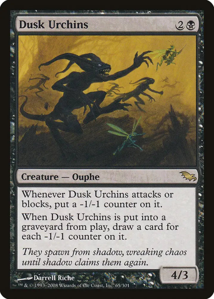 Dusk Urchins [Shadowmoor] - MTG Single