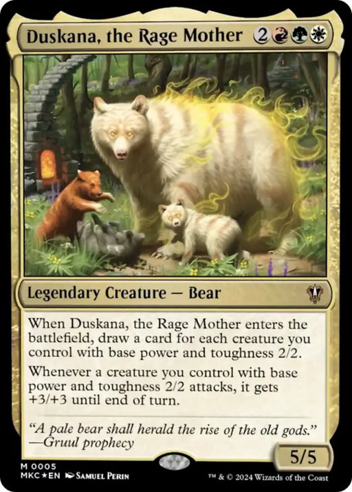 Duskana the Rage Mother [Murders at Karlov Manor Commander] - MTG Single