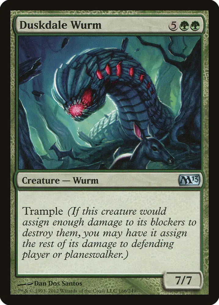 Duskdale Wurm [Magic 2013] - MTG Single