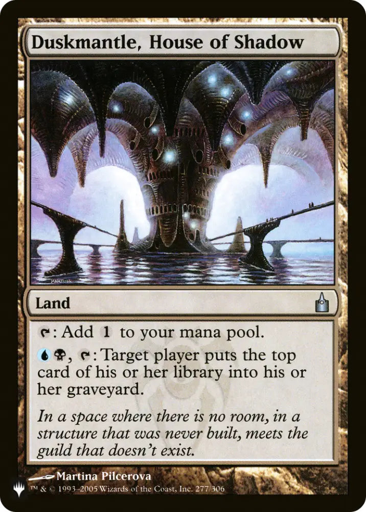 Duskmantle House of Shadow [The List] - MTG Single