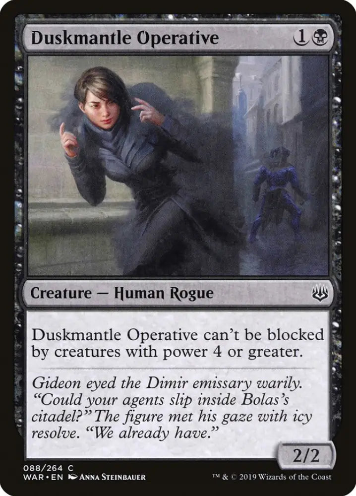 Duskmantle Operative [War of the Spark] - MTG Single