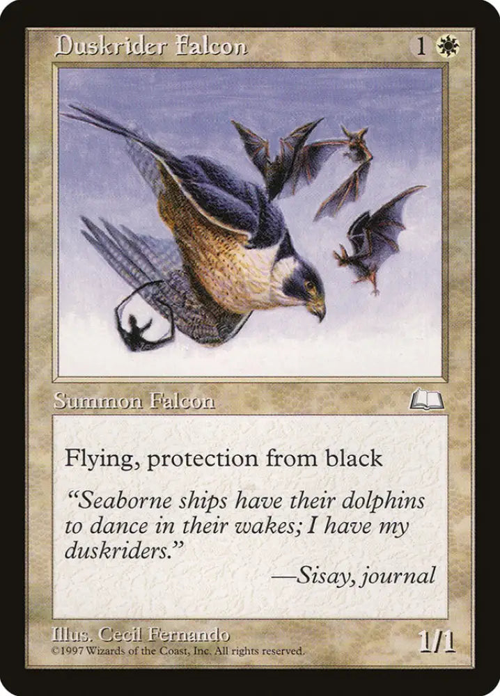 Duskrider Falcon [Weatherlight] - MTG Single