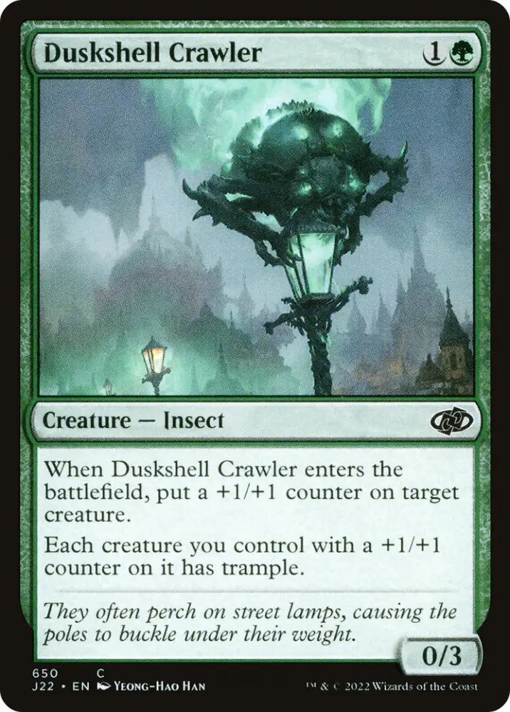 Duskshell Crawler [Jumpstart 2022] - MTG Single