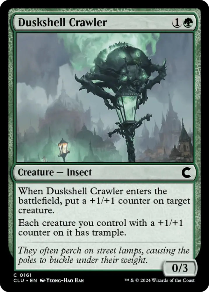 Duskshell Crawler [Ravnica: Clue Edition] - MTG Single