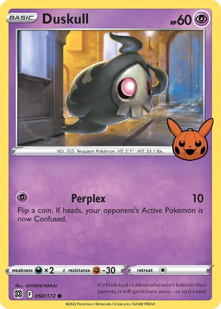 Duskull (060/172) [Trick or Trade] - Pokemon Single