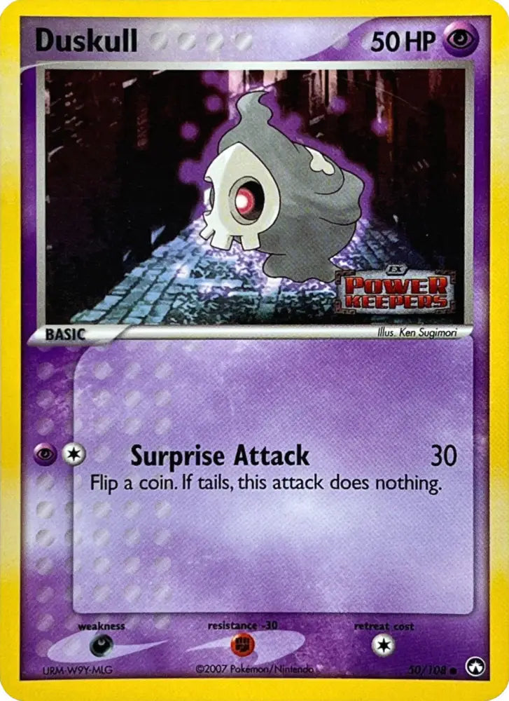Duskull (50/108) (Stamped) [EX: Power Keepers] - Pokemon Single
