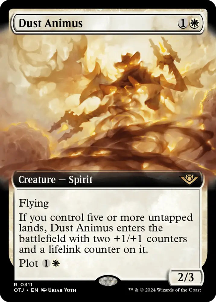 Dust Animus (Extended Art) [Outlaws of Thunder Junction] - MTG Single