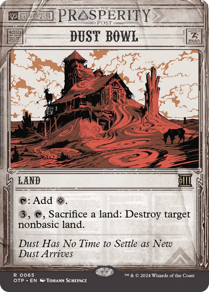 Dust Bowl [Outlaws of Thunder Junction: Breaking News] - MTG Single