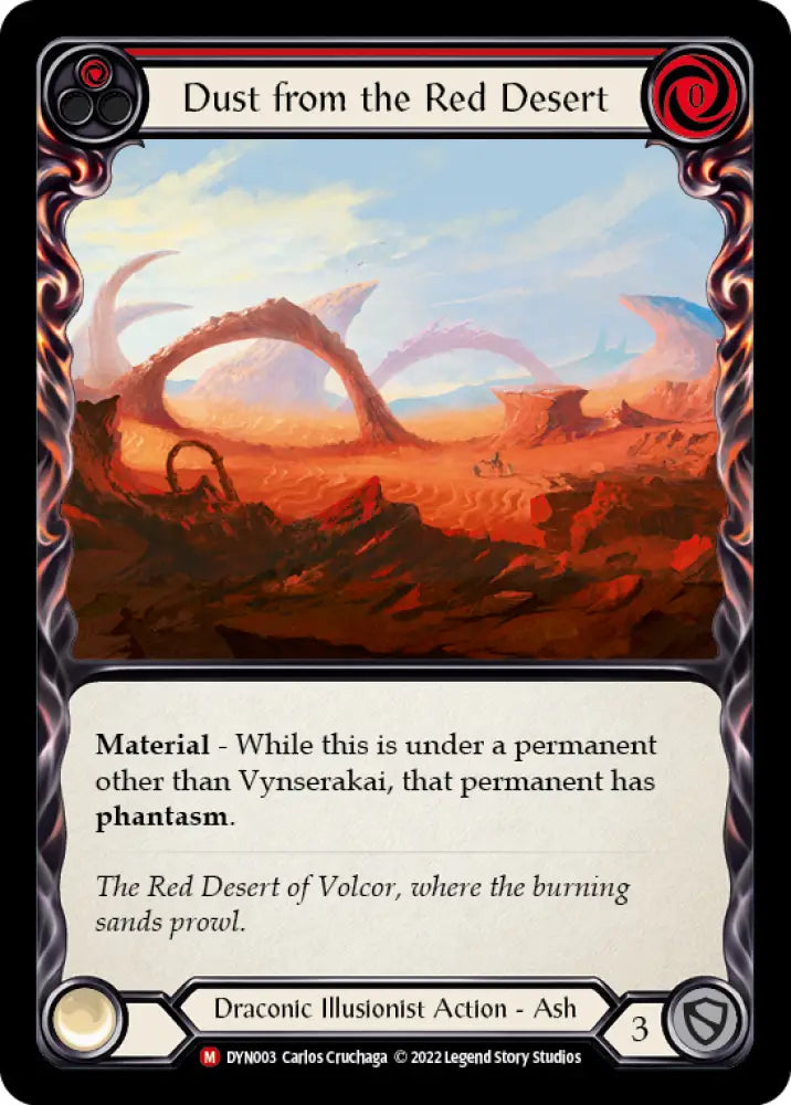 Dust from the Red Desert [Dynasty] - Flesh And Blood Single