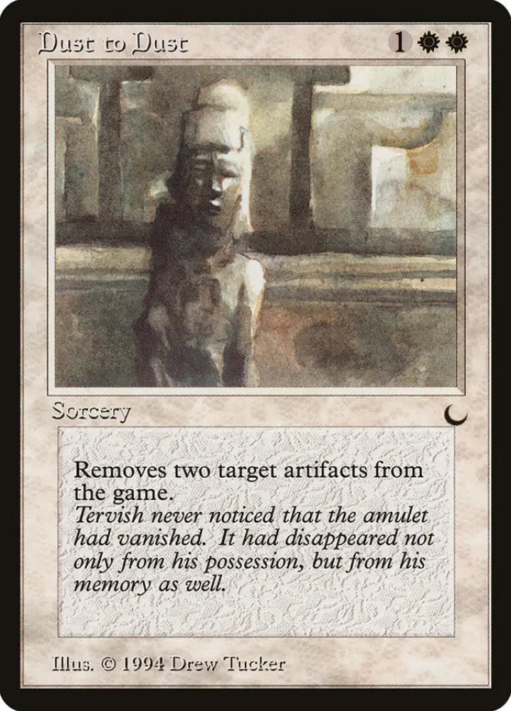 Dust to Dust [The Dark] - MTG Single