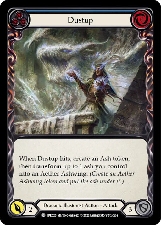 Dustup (Blue) [Uprising] - Flesh And Blood Single