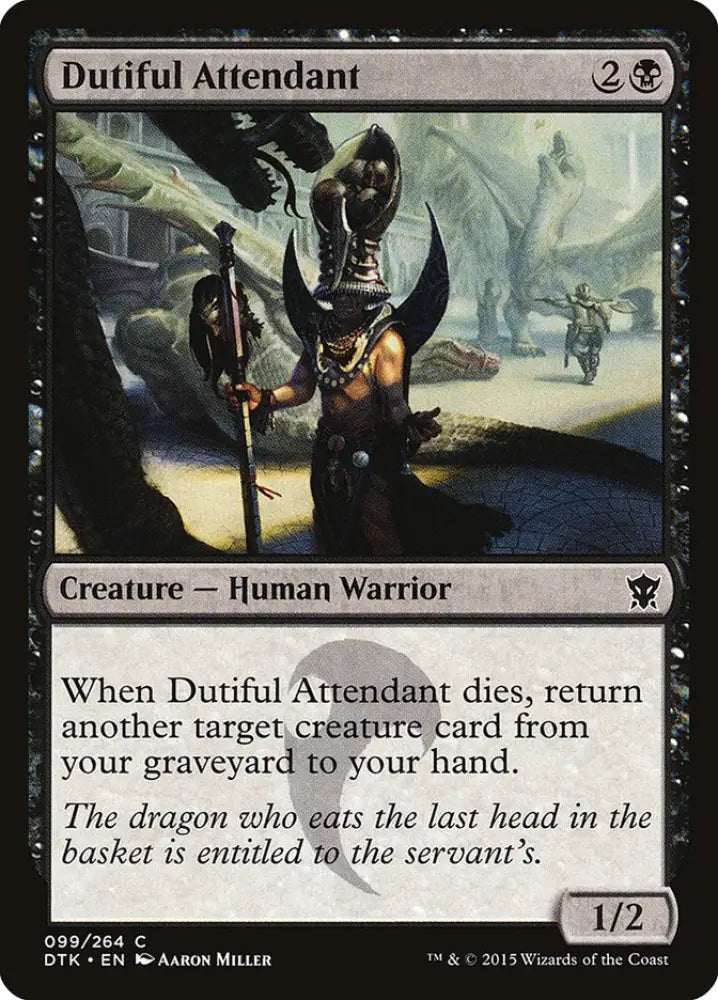 Dutiful Attendant [Dragons of Tarkir] - MTG Single