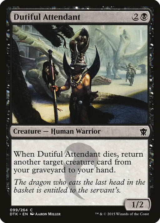 Dutiful Attendant [Dragons of Tarkir] - MTG Single