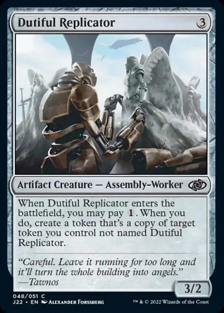 Dutiful Replicator [Jumpstart 2022] - MTG Single