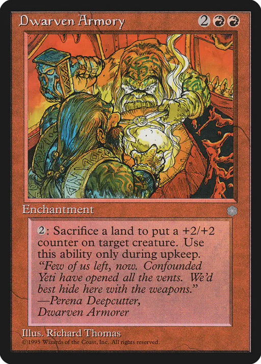 Dwarven Armory [Ice Age] - MTG Single