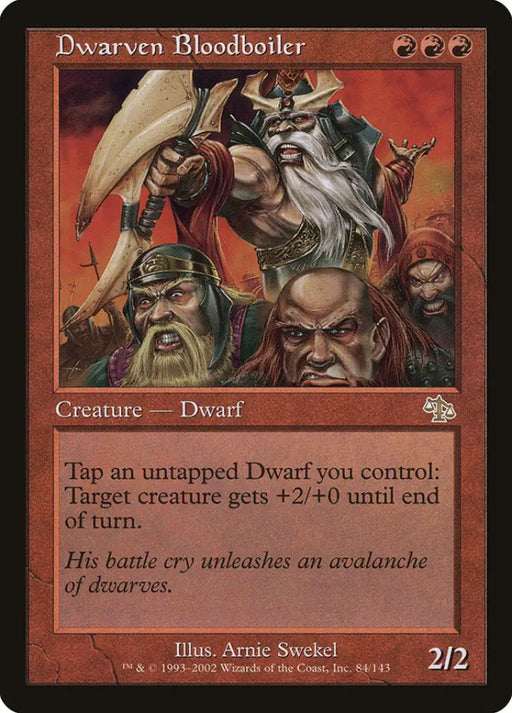 Dwarven Bloodboiler [Judgment] - MTG Single
