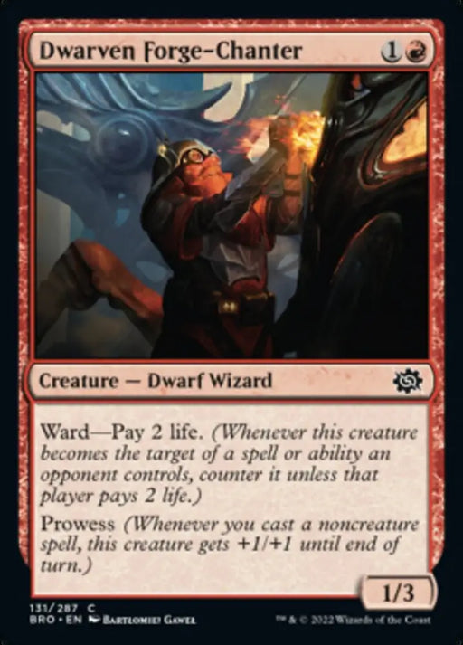 Dwarven Forge-Chanter [The Brothers’ War] - MTG Single