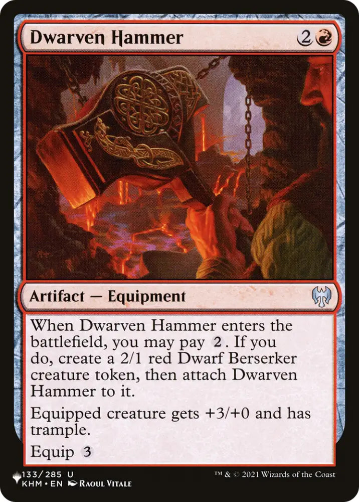 Dwarven Hammer [The List] - MTG Single