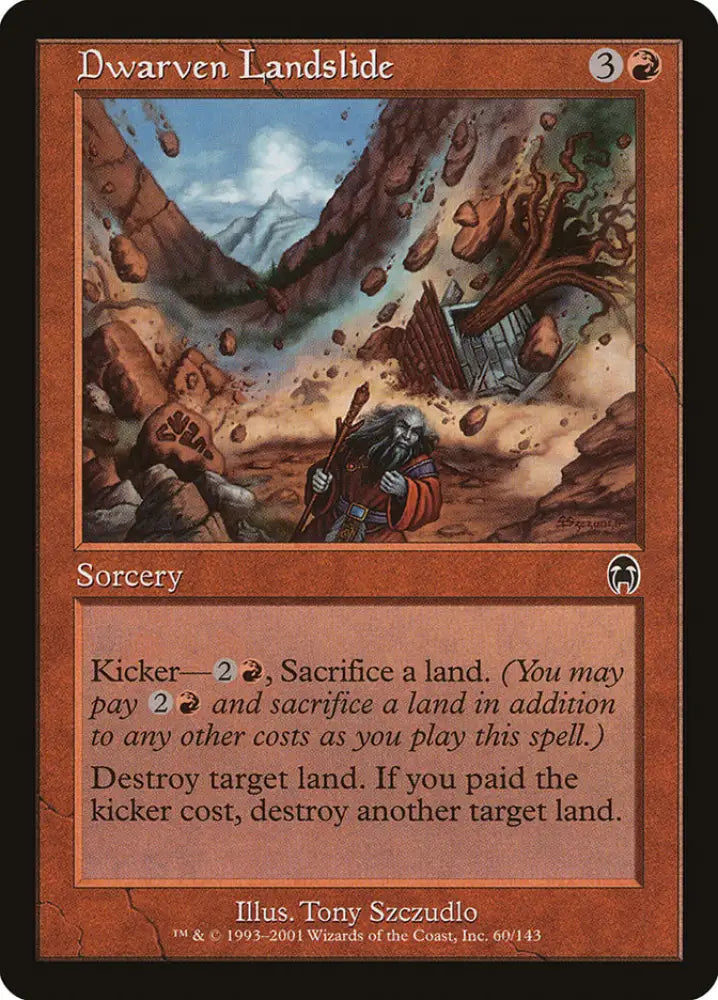 Dwarven Landslide [Apocalypse] - MTG Single